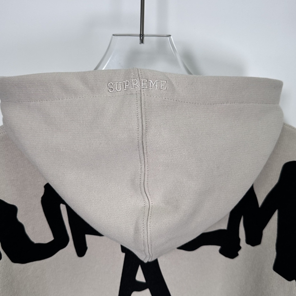 ブランドパーカー角部分ディテール